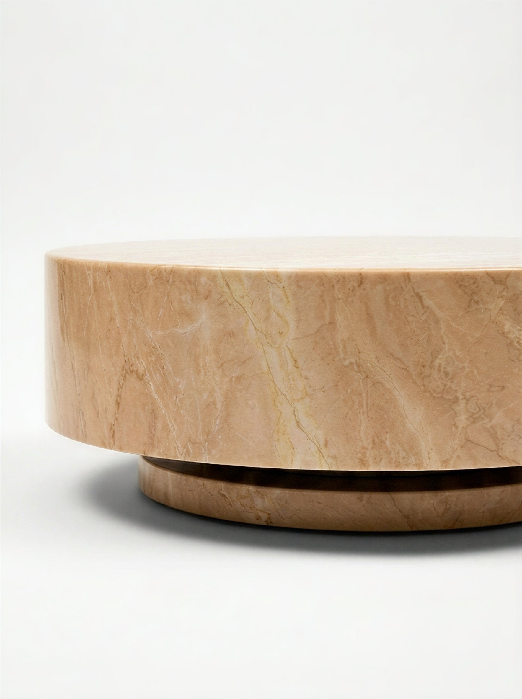 Round Marble Coffee Table - Image 3