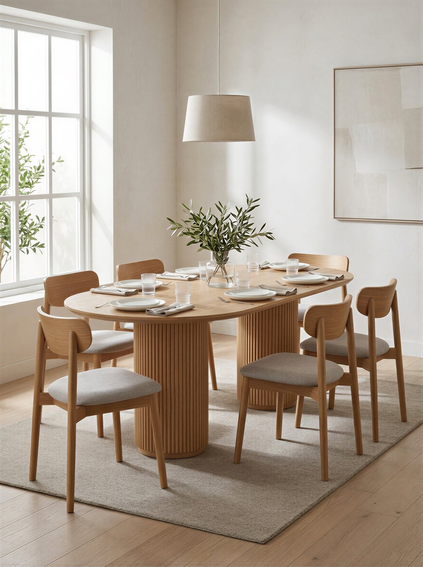 Oval Dining Table - Image 4