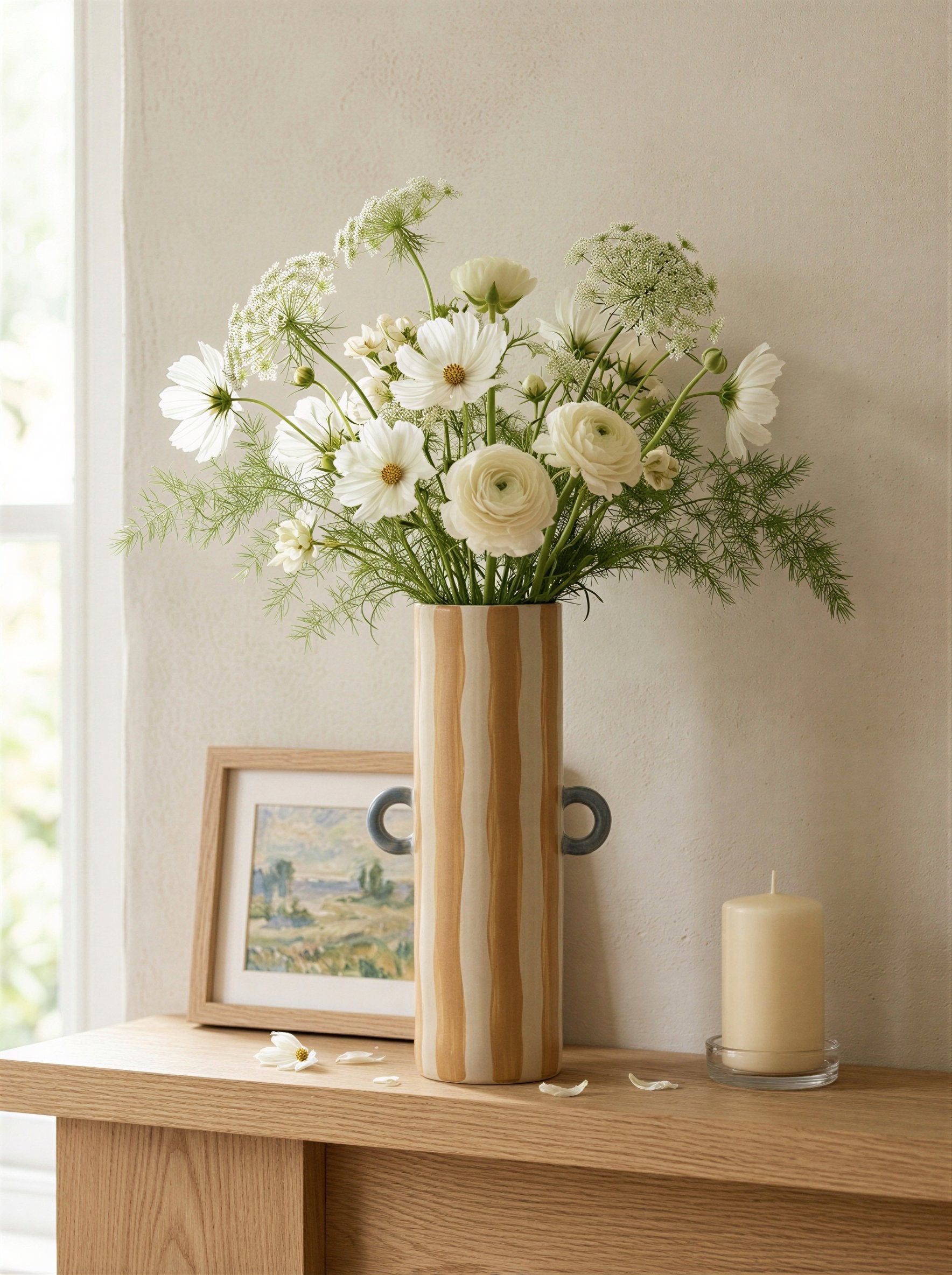 Hand-Painted Vase - Image 4