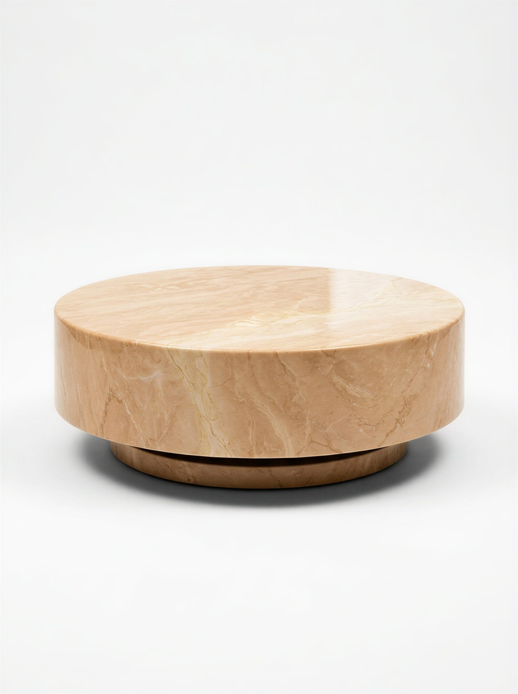 Round Marble Coffee Table - Image 1